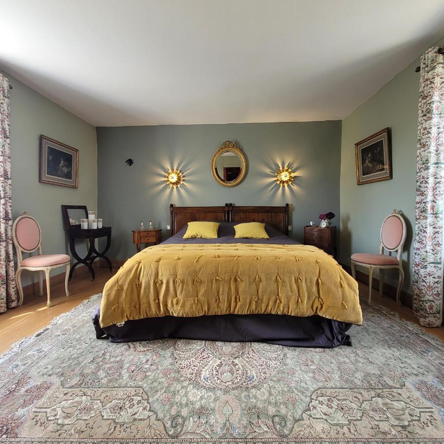 Gite De Charme Au Manoir Du Plessis-Quinquis Sainte-Seve Экстерьер фото